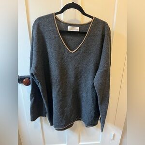 REI CoOp 100% Lambswool V-neck Sweater Size 2XL